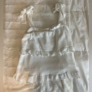 Altar’d State white ruffle top